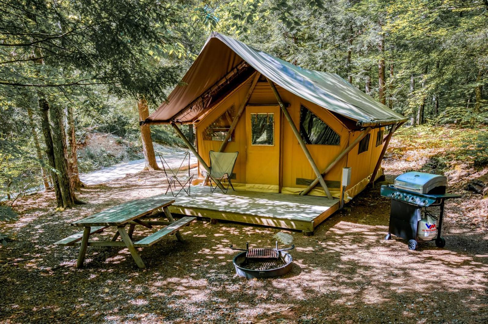 Huttopia White Mountains ألباني المظهر الخارجي الصورة